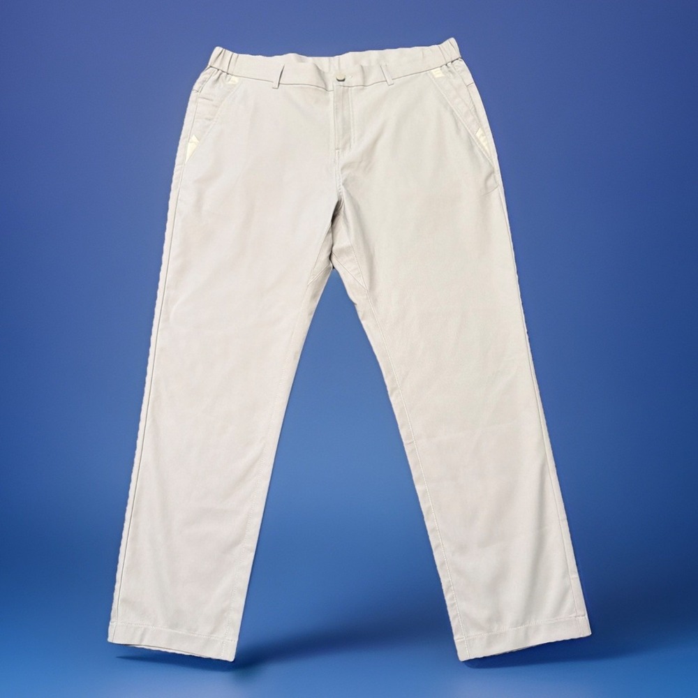 Jack Archer Pants Mens 35x28 Beige Stone Jetsetter Lightweight Performance Chino